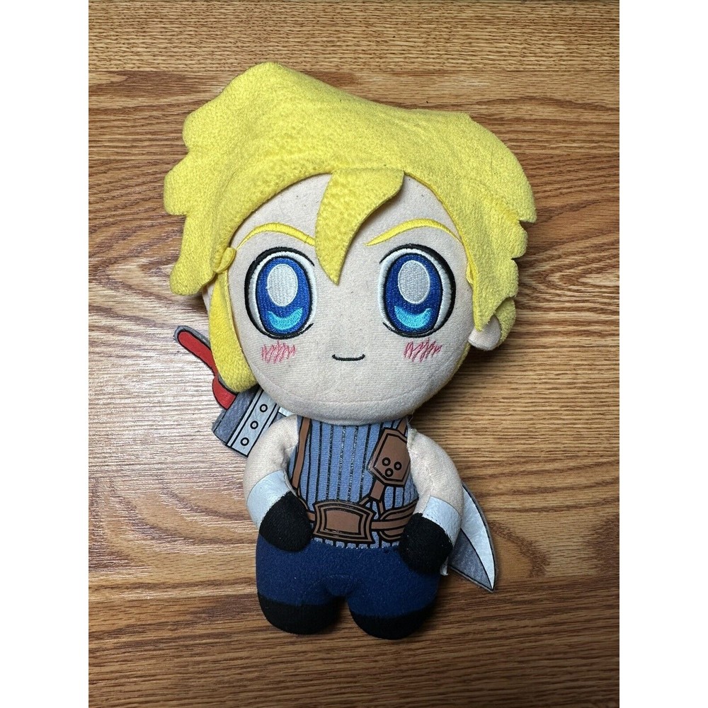 Final Fantasy VII Advent Children Cloud Banpresto Plush Toy F.M. Toys 2006 Rare
